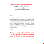 Client Reference Letter Template example document template