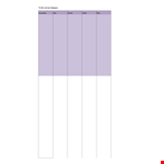 Educational Checklist Template example document template
