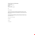 Professional Apology Letter For Misunderstanding example document template