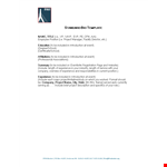 Standard Bio Template example document template