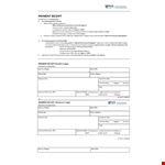 Payment Received example document template