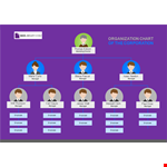 Free Organizational Chart template example document template