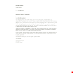 Landlord Termination Notice Letter example document template