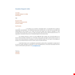 Effective Donation Request Letter - Addressing the Recipient and Organization example document template
