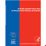 Public Health Action Plan example document template