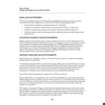 Fmla Policy example document template