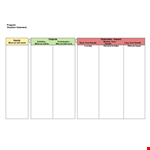 Action, Impact & Results: Our Logic Model Template example document template