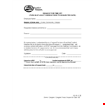Time Off Request Form Template - Requested Time Off Request Form example document template
