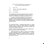 Letter Of Reprimand Template example document template