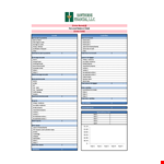 Sample Personal Balance Sheet Template example document template