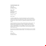 Casual Work Resignation Letter example document template