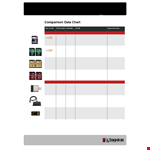 Comparison Chart Template - Easily Compare Options with a Professional Comparison | Flash Upgrade example document template