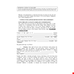 Residential Contract Pdf example document template