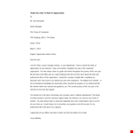 Thank You Letter to Boss for Appreciation | Expressing Gratitude to Manager for Always Appreciating example document template