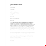 Thank You Letter to Boss for Appreciation | Expressing Gratitude to Manager for Always Appreciating example document template 