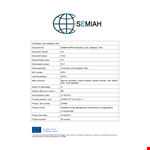 Verification Validation example document template