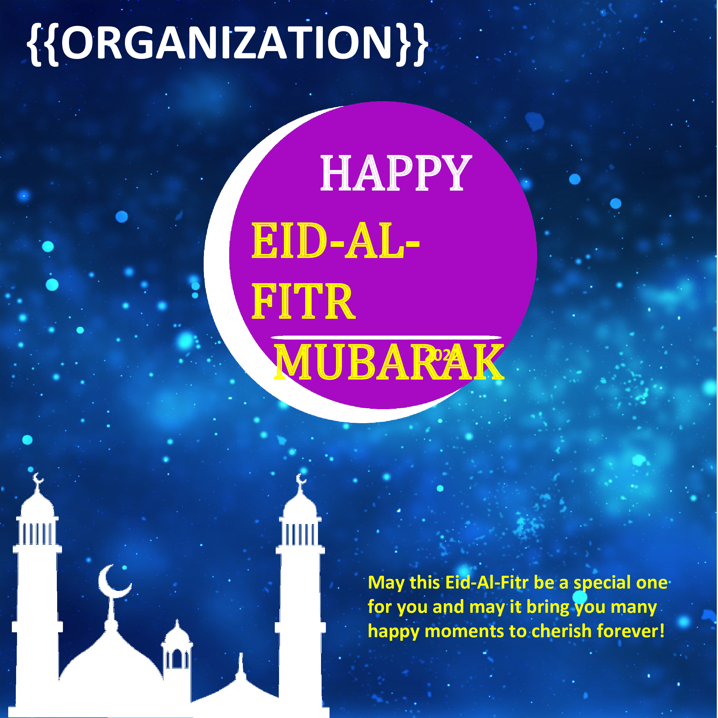 eid mubarak 2022 post template
