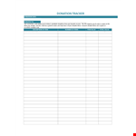 Track the Value of Donated Items with Donation Tracker example document template