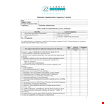 Demonstrate Medication Competency with our Administration Checklist example document template