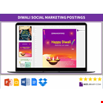 Diwali Social Media Post example document template