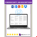 Cybersecurity Specialist Job Description example document template