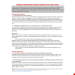 Engineering Graduate With No Experience - Letter, Research, Cover, Position, Qualifications example document template 