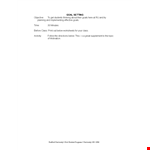 Effective Goal Setting Template | Achieve Relevant Goals example document template
