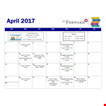 Daily Calendar example document template