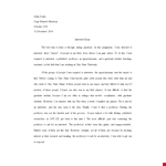 Example Interview Essay example document template