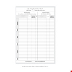 Track Your Daily Chart for Eating Units, Calories, and Assigned Carbs example document template