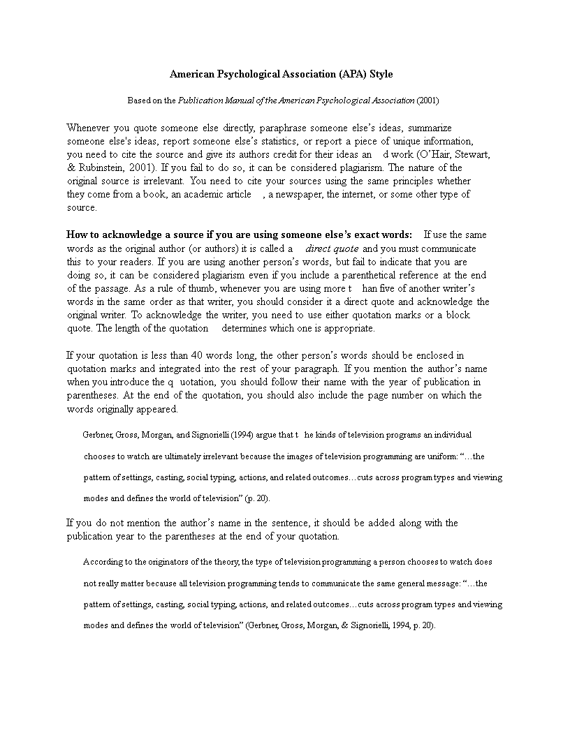 Reference List In Apa Format Example reference-list-in-apa-format-example