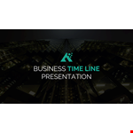 Timeline Presentation example document template