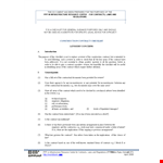 Construction Contract Checklist Template example document template 