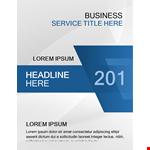 Professional Cover Page Template - Customize in Minutes example document template