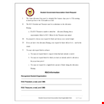 Sga Grant Application Form example document template