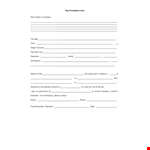 Get Your Parent/Guardian's Permission with our Permission Slip Template example document template