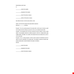 Proper Business Letter Format example document template