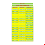 Military Time Chart Template - Easily Convert Hours to Hundred Twenty example document template