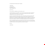 Job Abandonment Warning example document template 