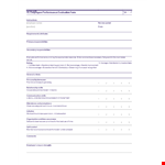 Effective Employee Performance Review Examples | Criteria & Period example document template