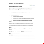 Proven Landlord Reference Letter - Get Approved with Ease example document template