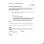 Proven Landlord Reference Letter - Get Approved with Ease example document template 