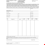 Contract Amount Payment Schedule - Essential Information and Column Guide example document template