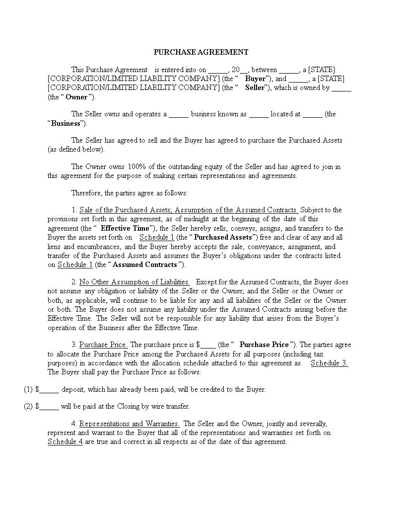 Buy Or Sell Your Business With The Perfect Purchase Agreement Template buy-or-sell-your-business-with-the-perfect-purchase-agreement-template