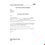 Employees Salary Transfer Letter To Bank example document template 
