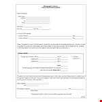 Photography Contract Receipt example document template 