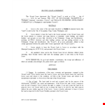 Ground Land Rental Lease Agreement Template example document template