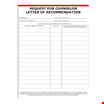 Letter of Recommendation Tips for Students example document template