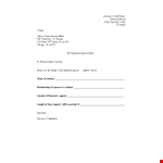 Get Financial Support with an Effective Letter of Support - Sponsored by Street Sponsor example document template 