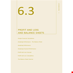 Professional Balance Sheet Template - Analyze Sales, Stock, Profits, and Asset Values example document template